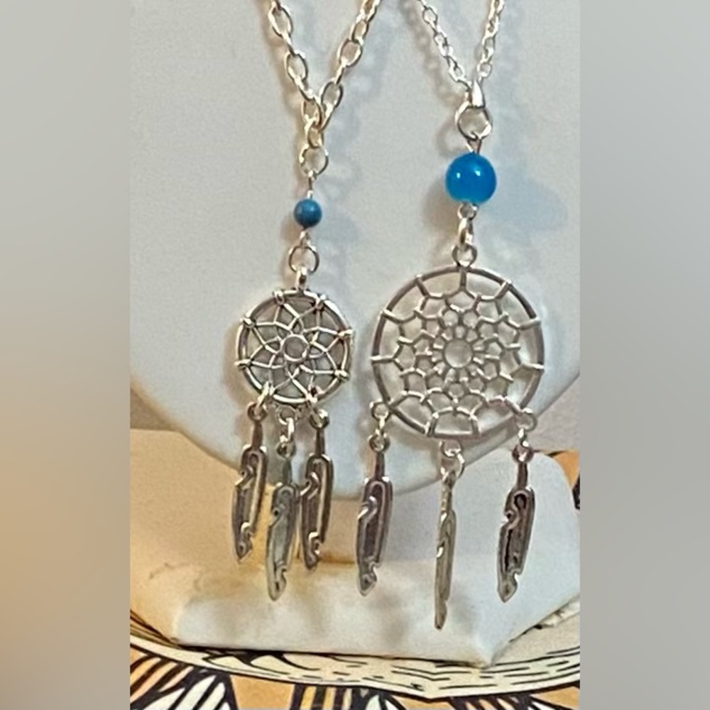 COPY - Dreamcatcher Amazonite crystal necklace